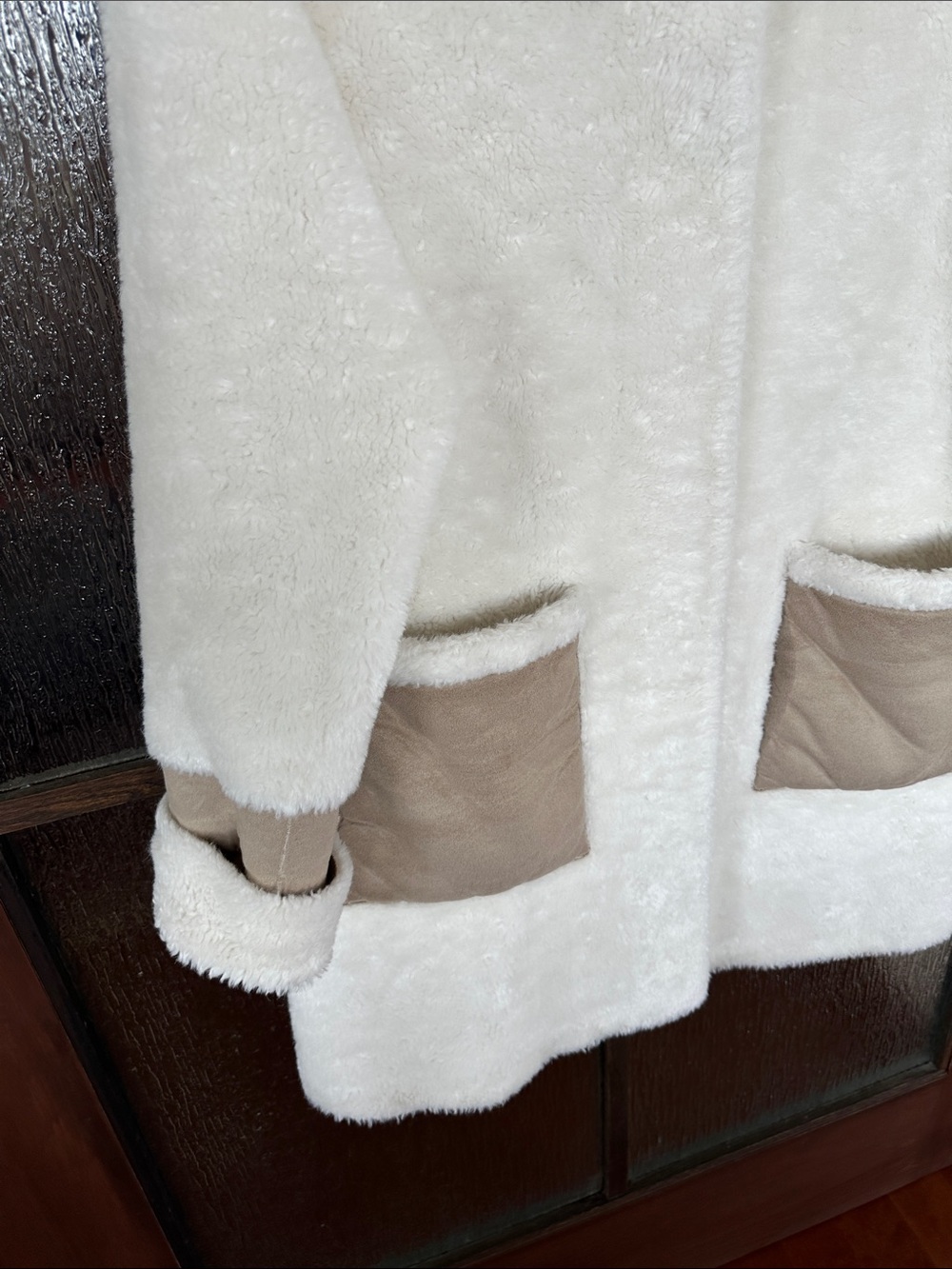 Soia & Kyo Anthropologie Fiala Sherpa Coat size Large - Picture 14 of 15